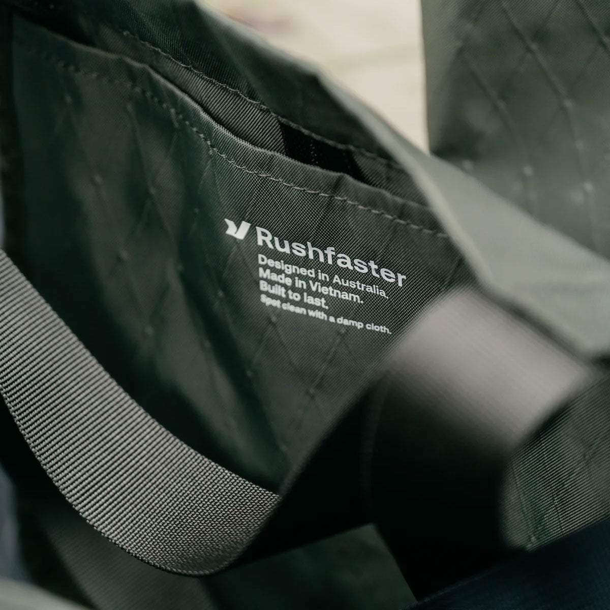 Rushfaster : Reusable Grocery Tote Bag 20L : Green