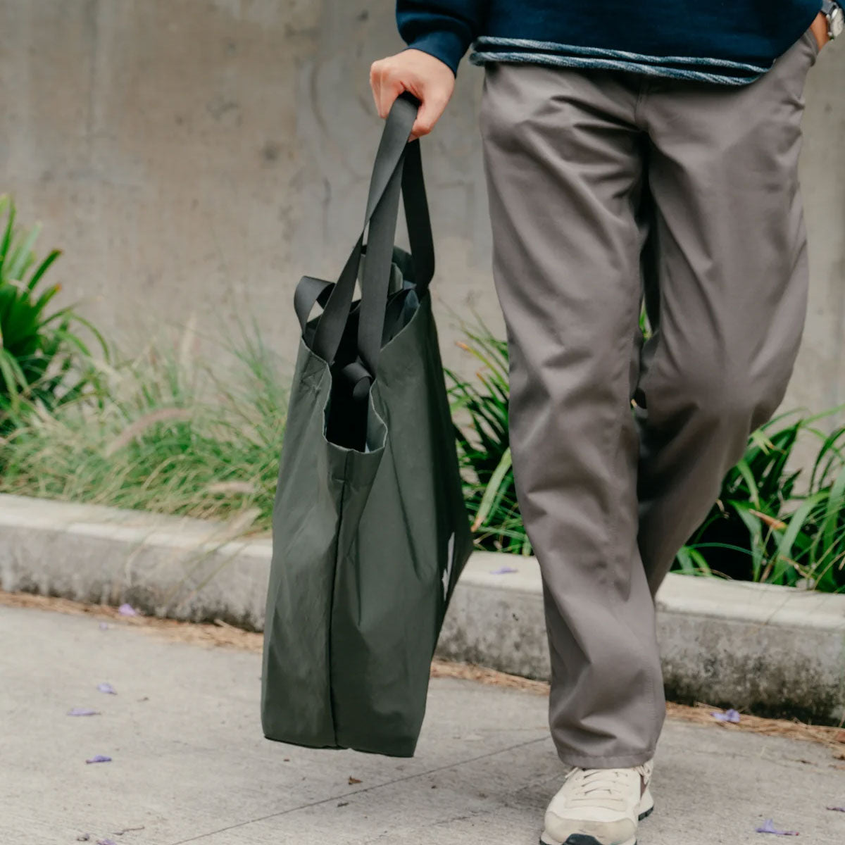 Rushfaster : Reusable Grocery Tote Bag 20L : Green
