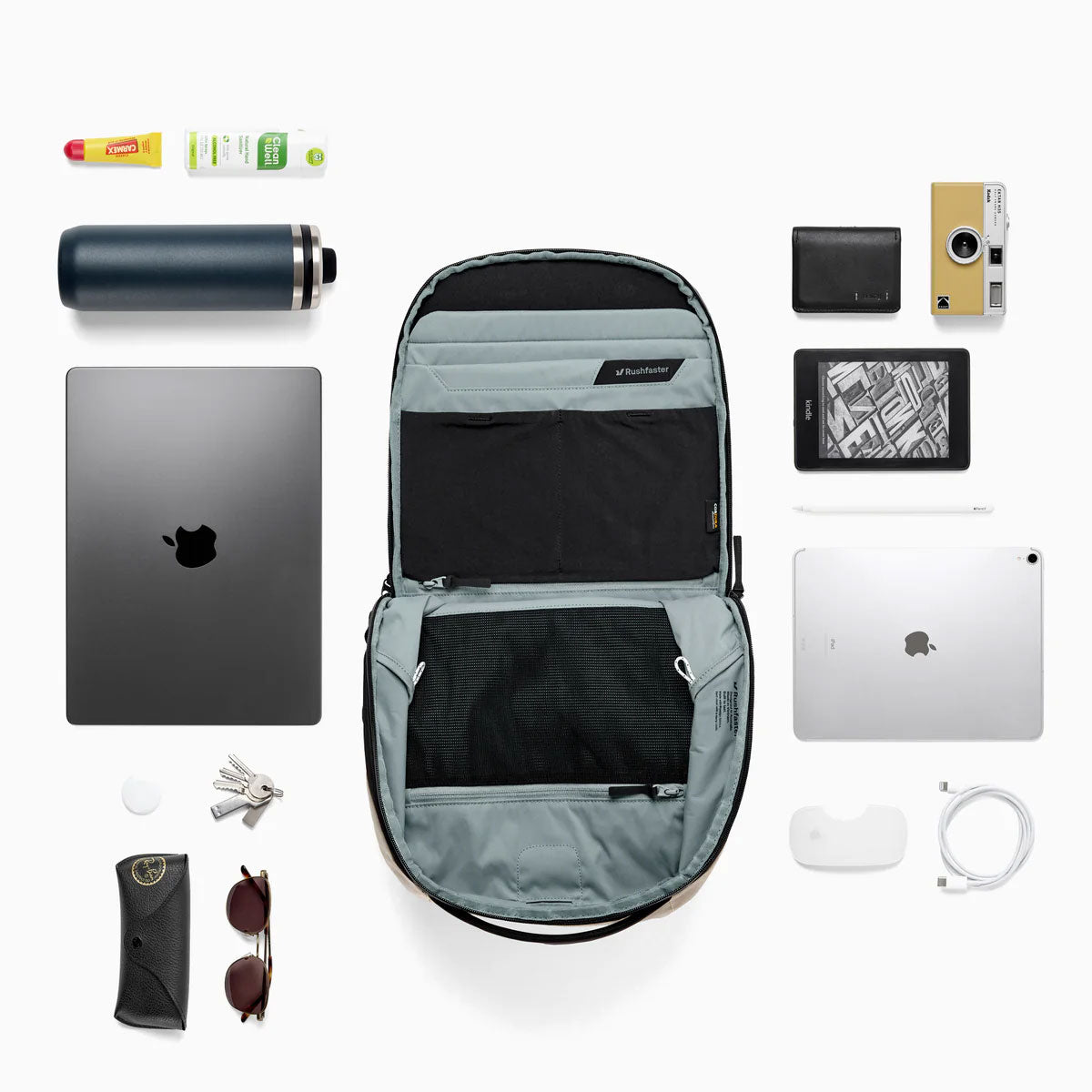 Rushfaster : EDC Pro Backpack 26L : Sand