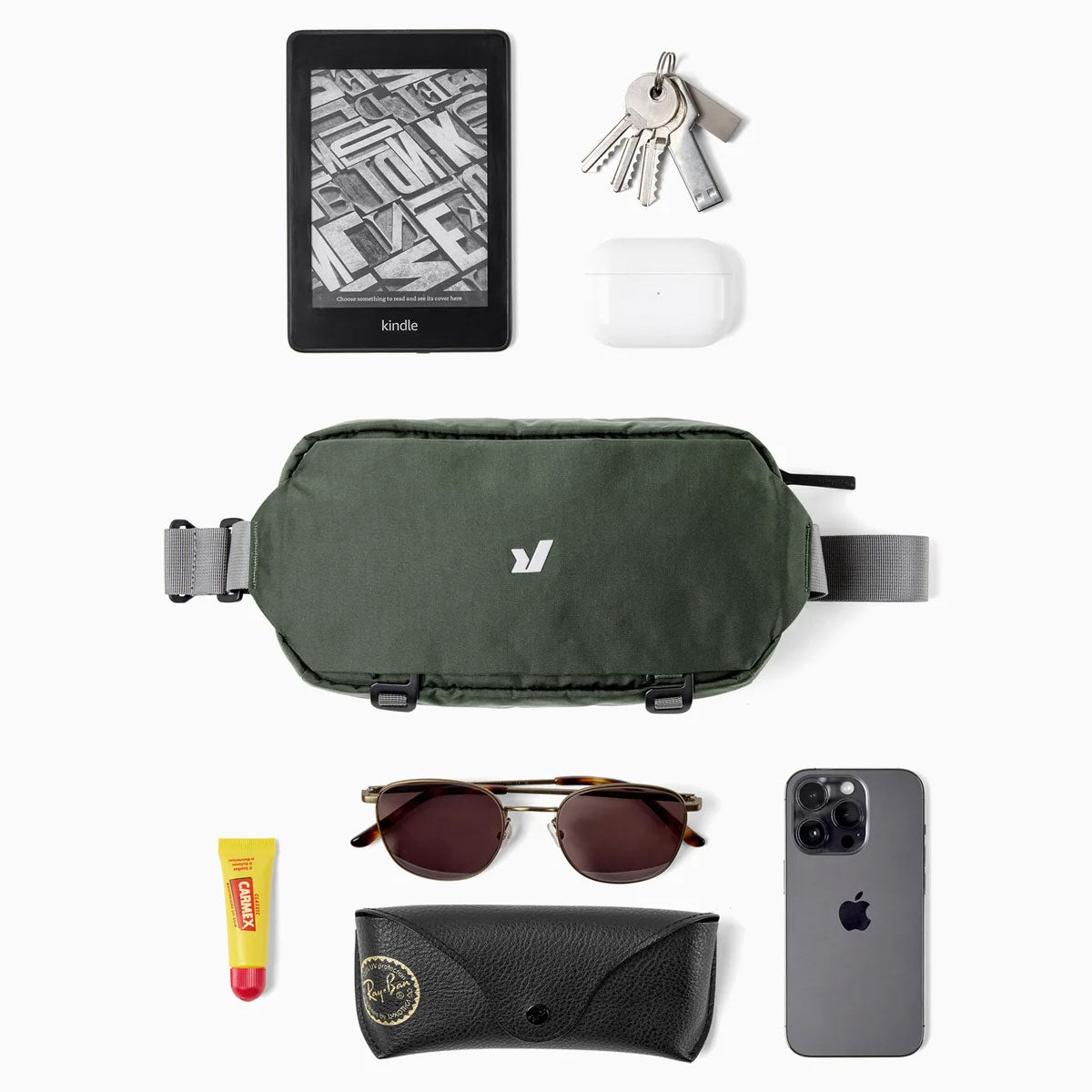 Rushfaster : EDC Sling Bag 4L : Green
