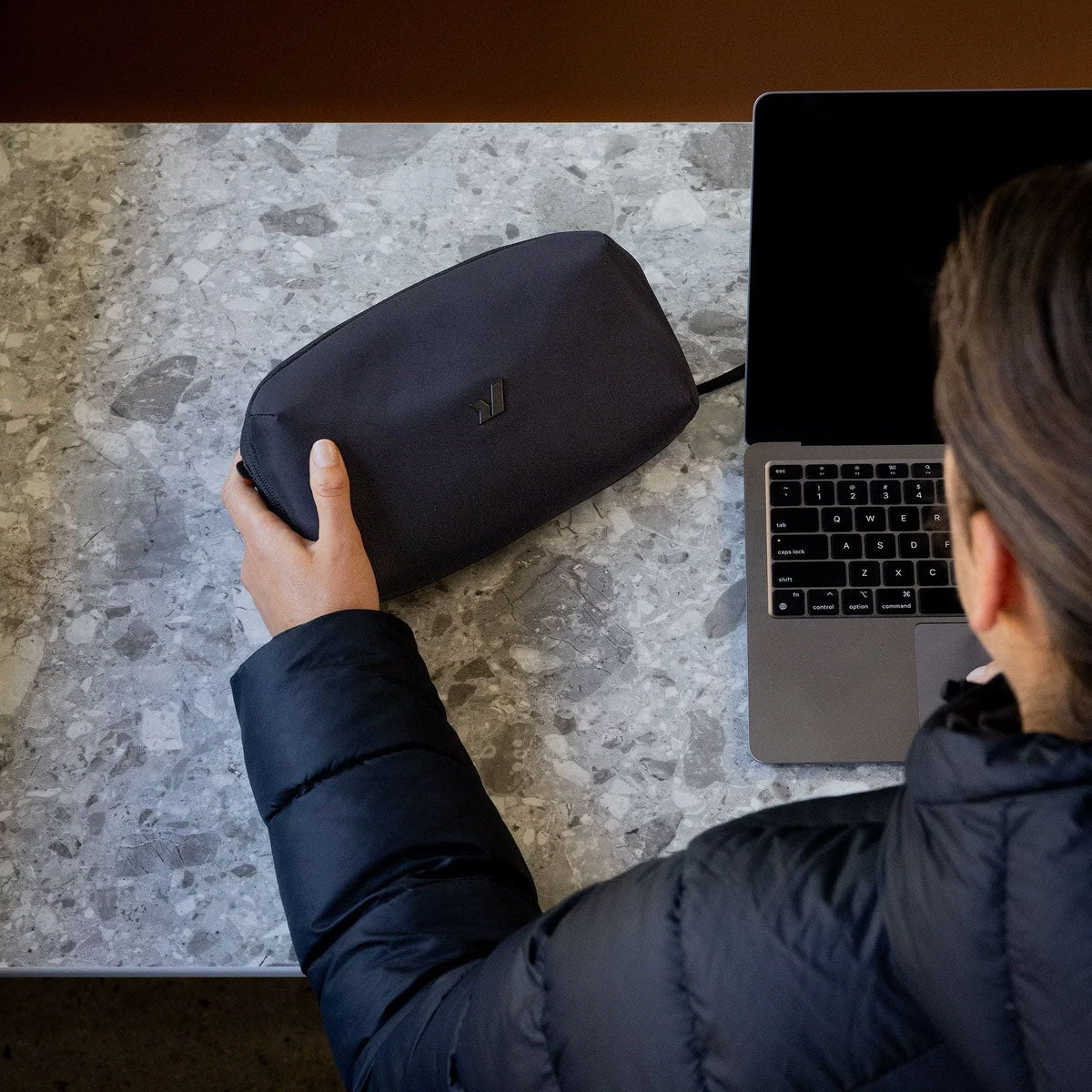 Rushfaster : Essential Tech Pouch : Black