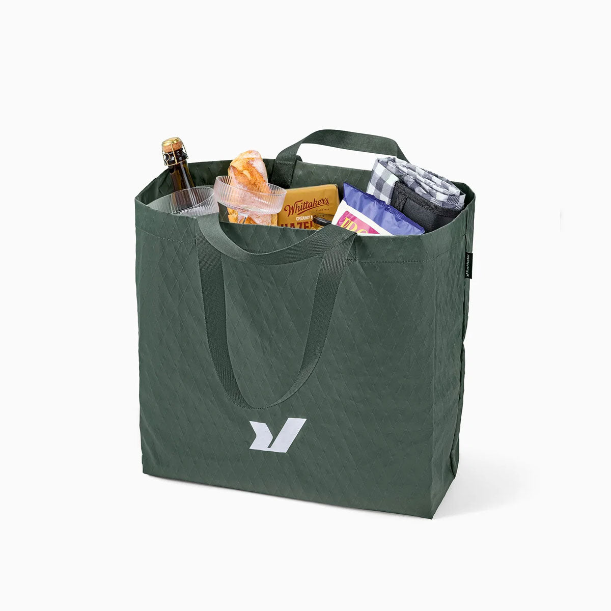 Rushfaster : Reusable Grocery Tote Bag 36L : Green