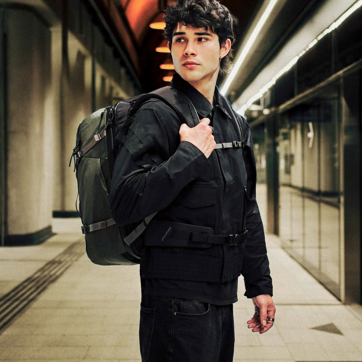 Rushfaster : Travel Hip Belt : Black