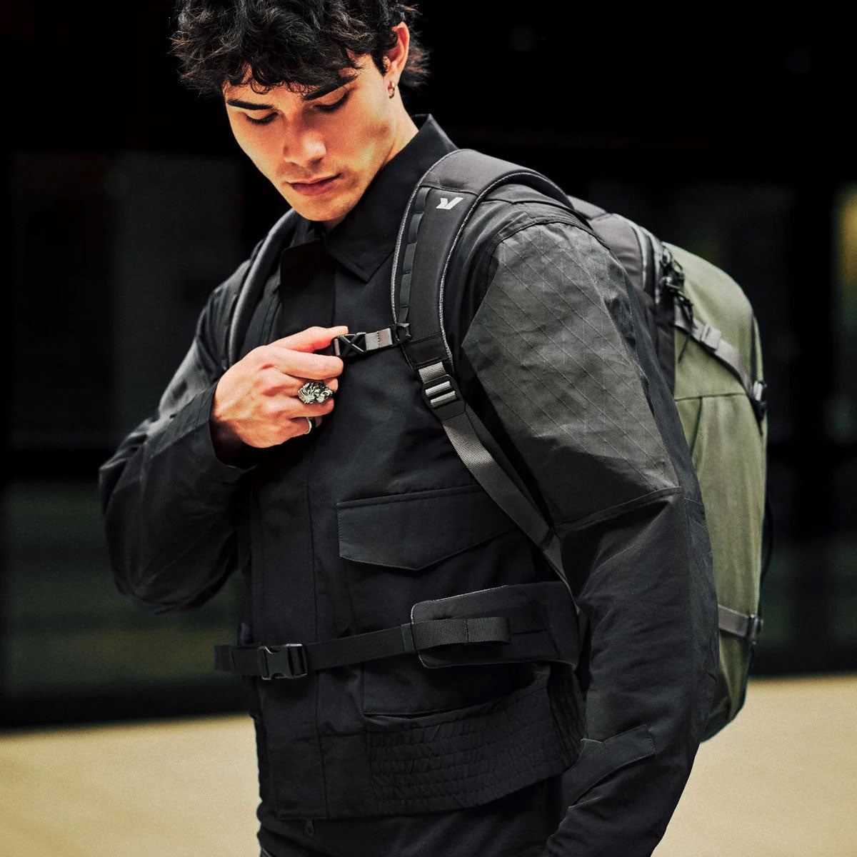Rushfaster : Travel Hip Belt : Black