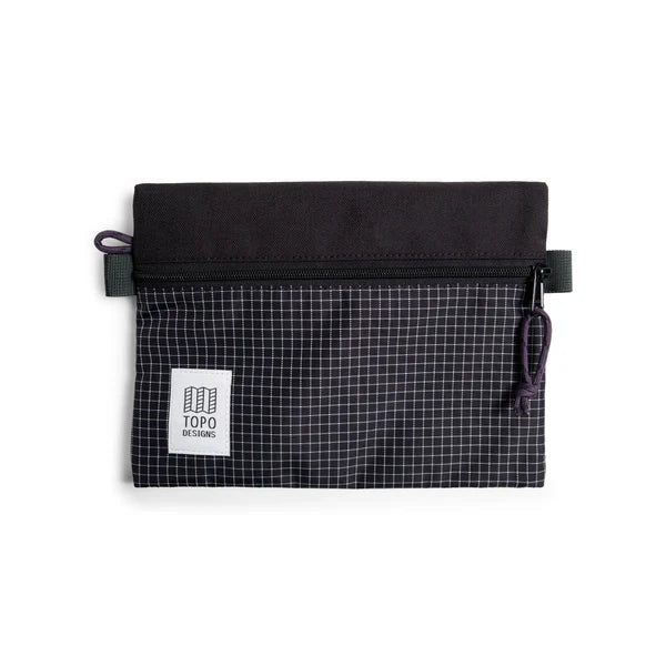 Topo Designs : Accessory Bag : Black/Grid