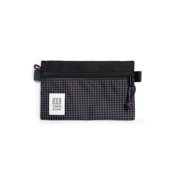 Topo Designs : Accessory Bag : Black/Grid