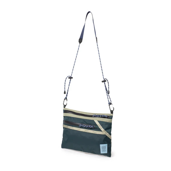 Topo Designs : Mountain Accessory Shoulder Bag : Oil Green/Dark Pine