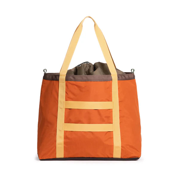Topo Designs : Mountain Utility Tote : Woodland / Terracotta