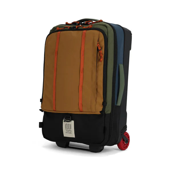 Topo Designs : Global Travel Bag Roller 44L : Olive/Dark Khaki