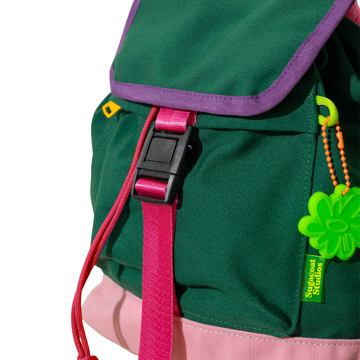 Sugacoat Studios : Early Bloom Rucksack : Gummy Green