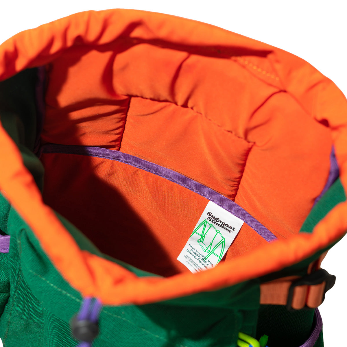 Sugacoat Studios : Early Bloom Rucksack : Gummy Green