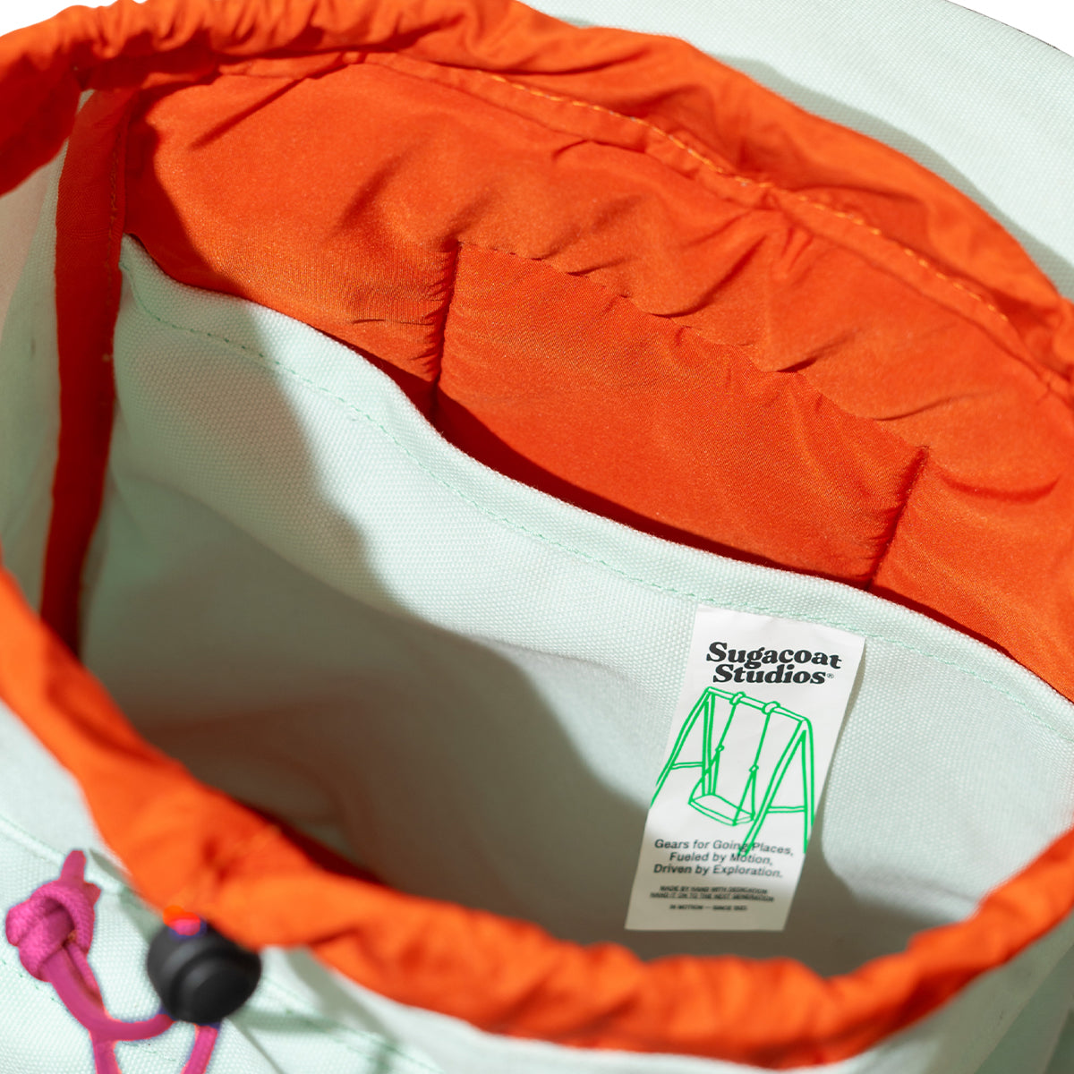 Sugacoat Studios : Early Bloom Rucksack : Mint