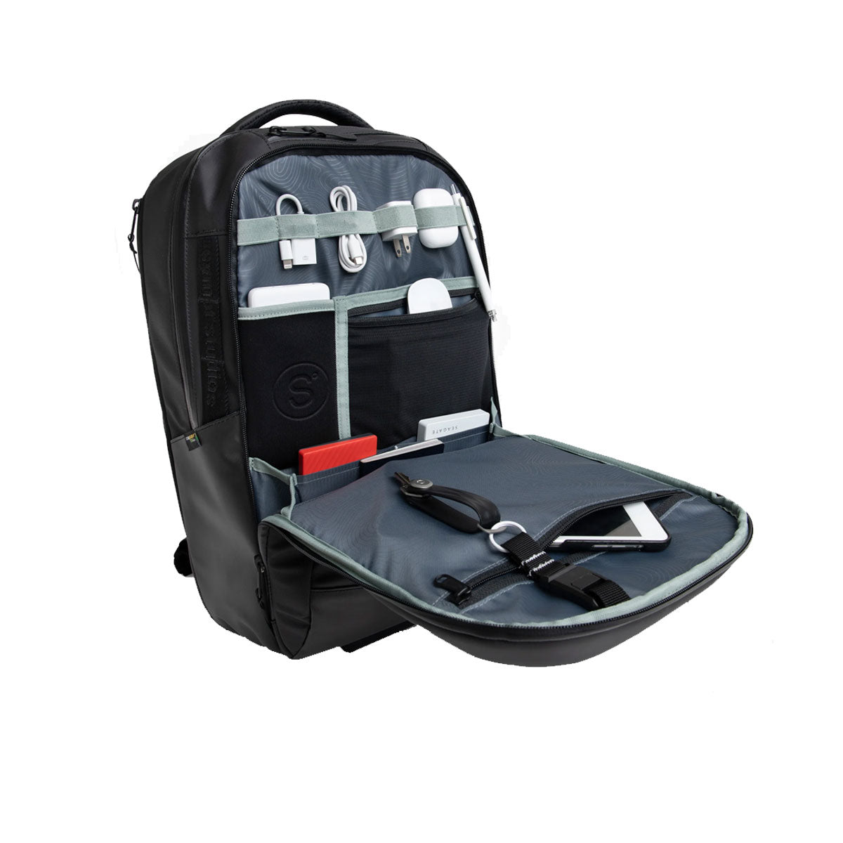[PO] Sympl : Weekender Backpack 25L : Carbonate Coated