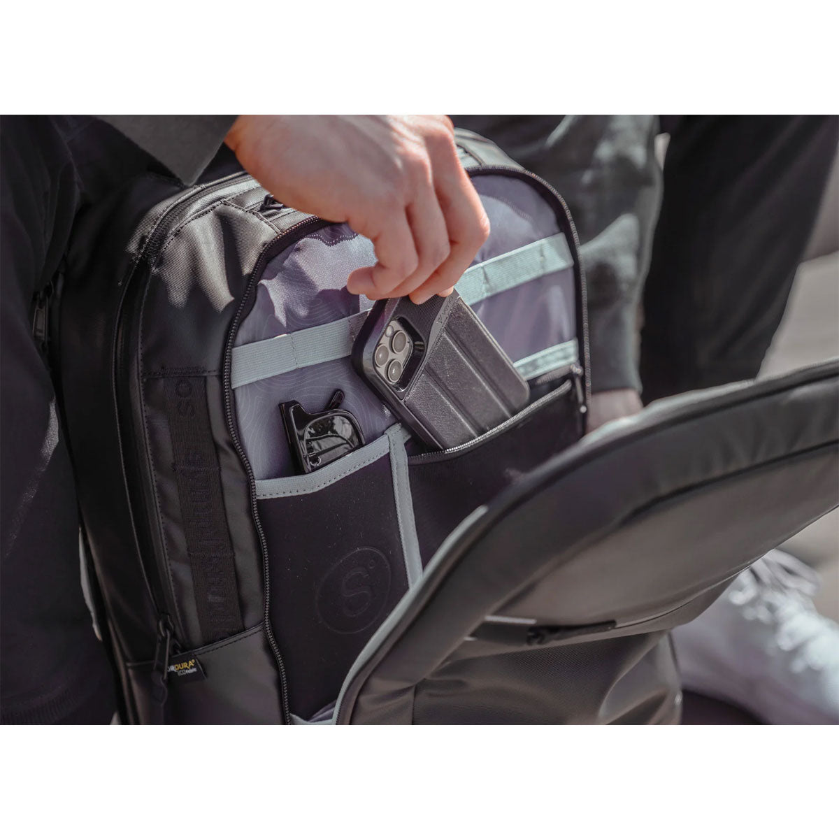 [PO] Sympl : Weekender Backpack 25L : Carbonate Coated