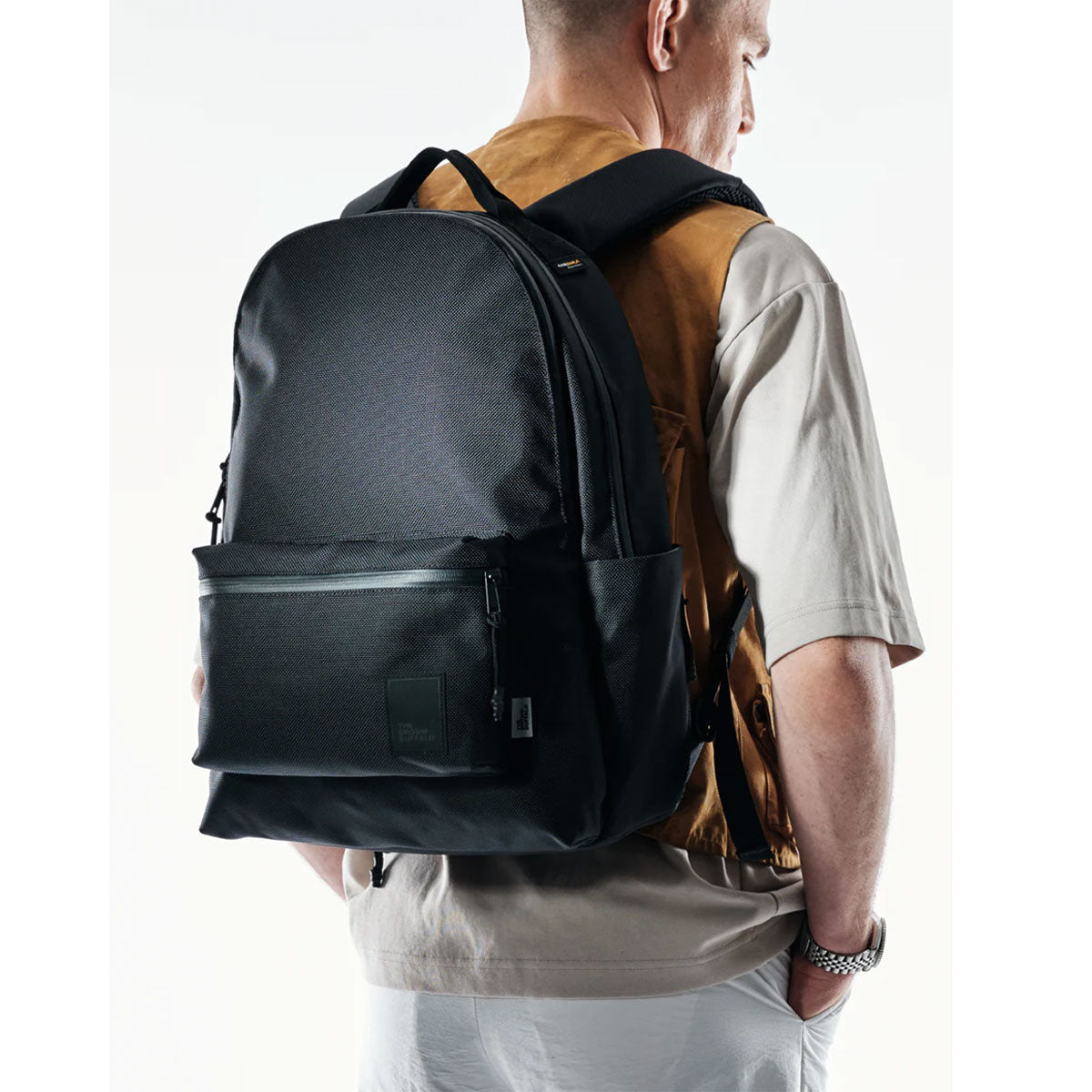 The Brown Buffalo : Standard Issue Backpack 24L : Ballistic Black