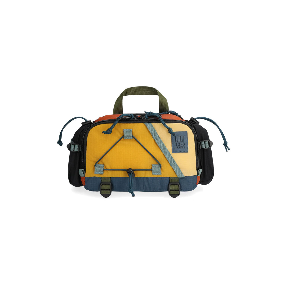 Topo Designs : Mountain Hydro Hip Pack : Mustard/Clay