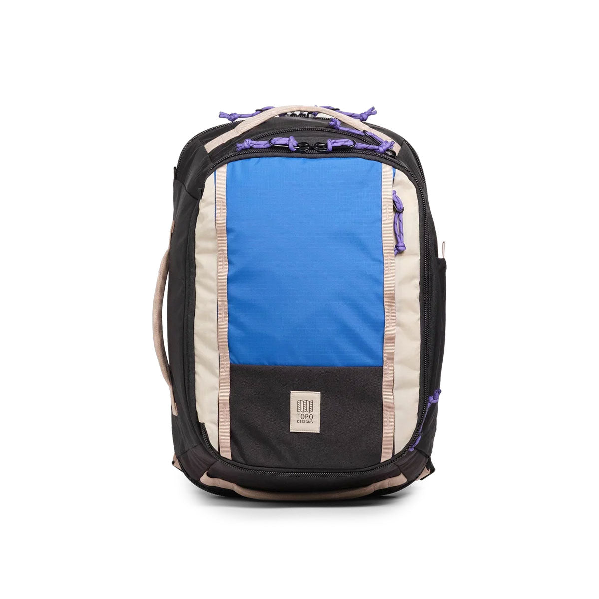Topo Designs : Global Travel Backpack 25L : Classic Blue/Bone White