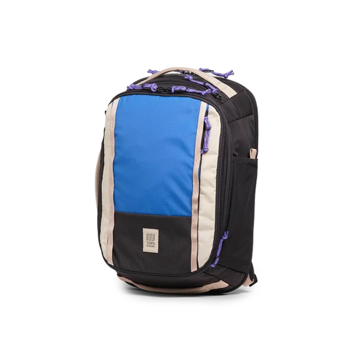 Topo Designs : Global Travel Backpack 25L : Classic Blue/Bone White