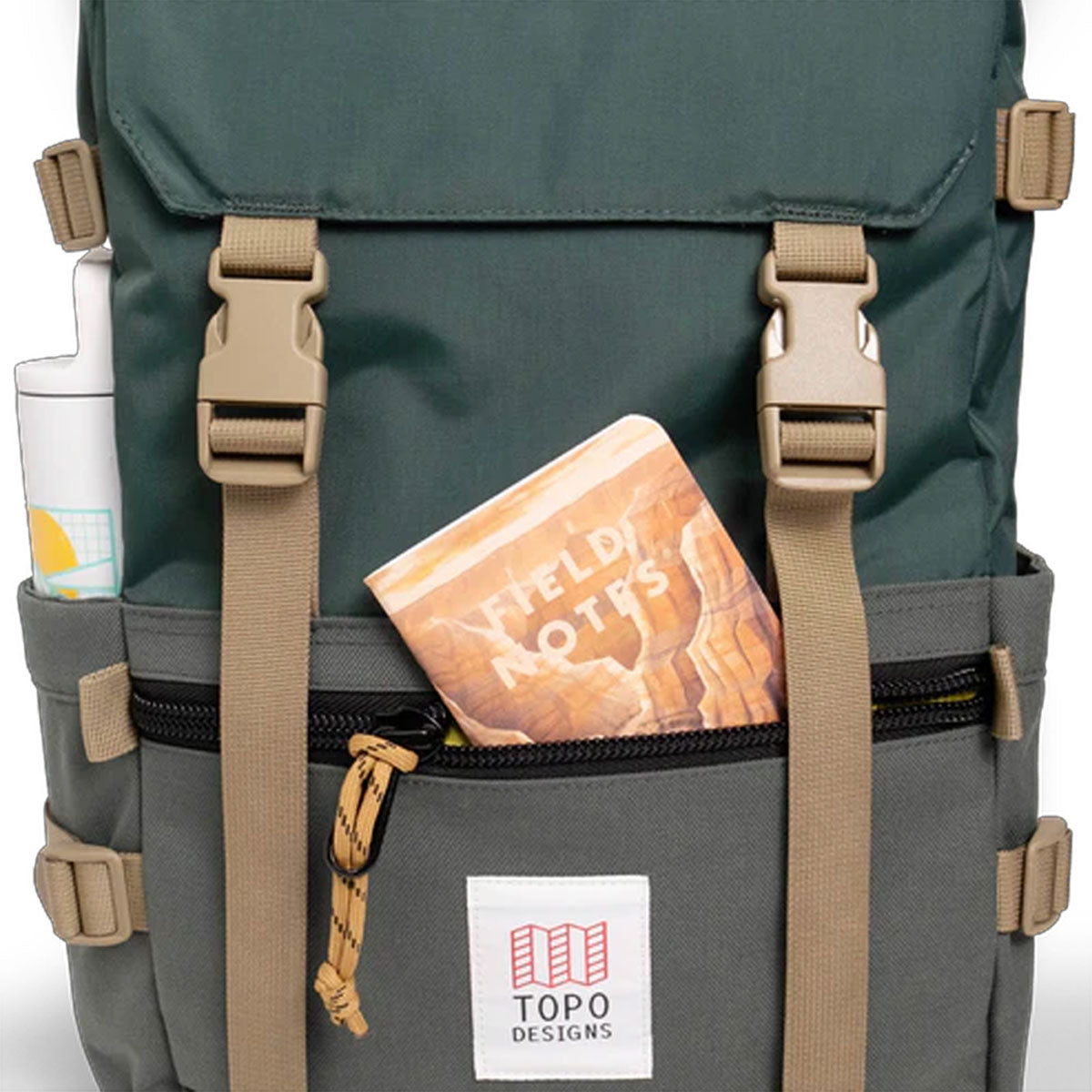 Topo Designs : Rover Pack Classic : Woodland/Brown Oak