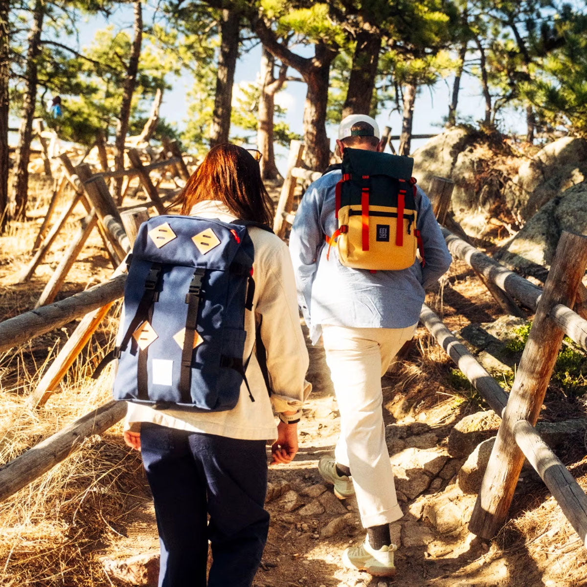 Topo Designs : Rover Pack Classic : Woodland/Brown Oak