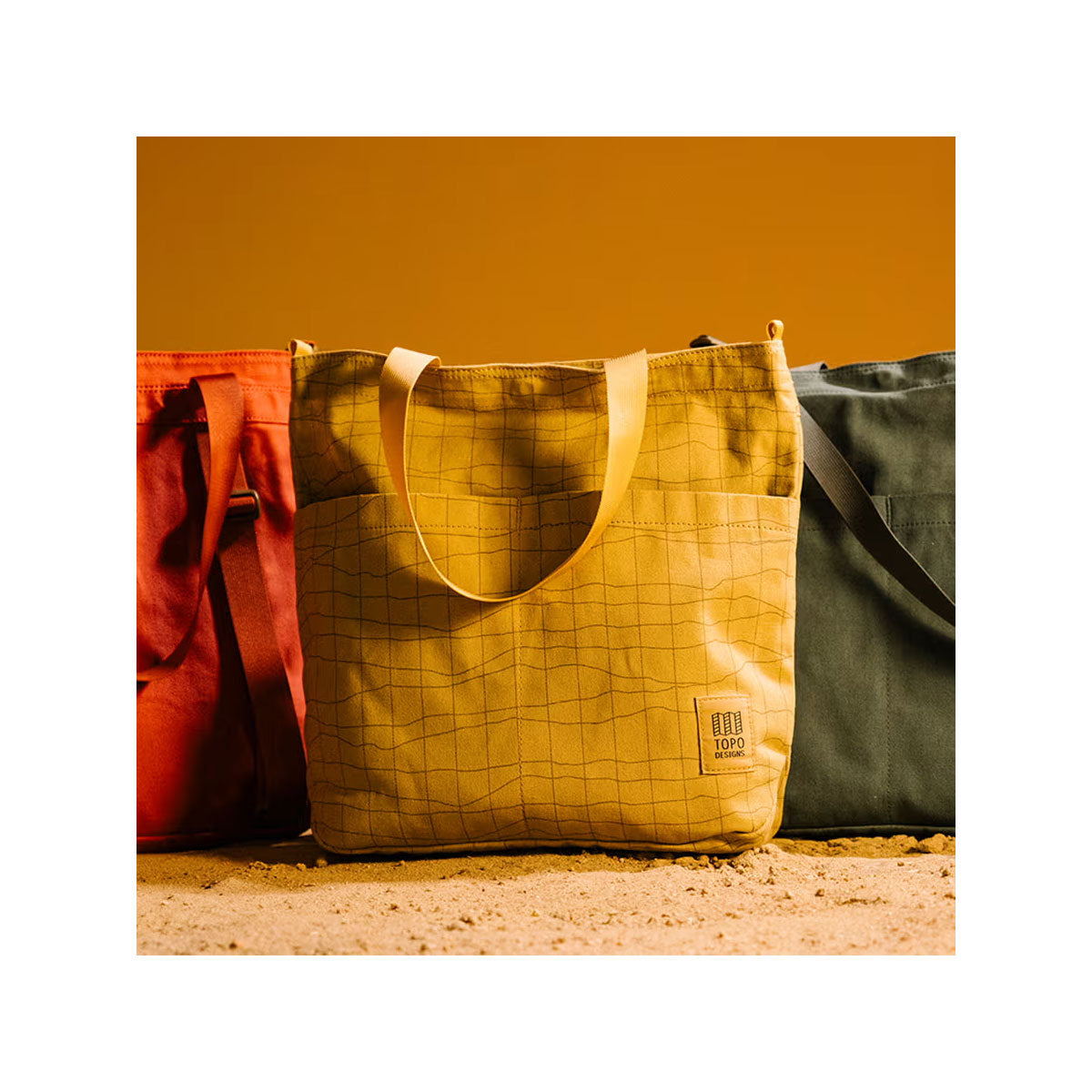 Topo Designs : Dirt Tote : Sahara Terrain
