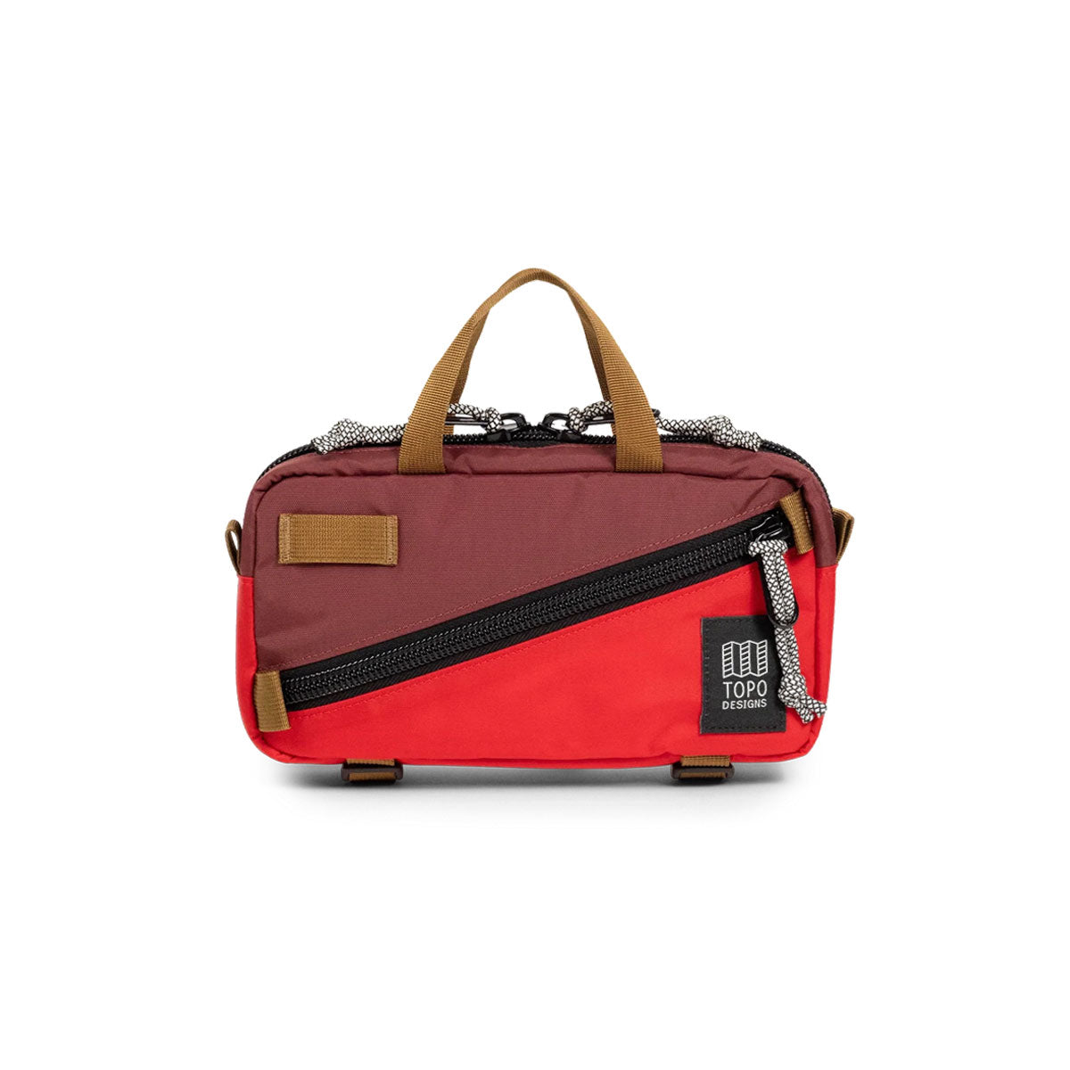 Topo Designs : Mini Quick Pack : Maroon/Salsa