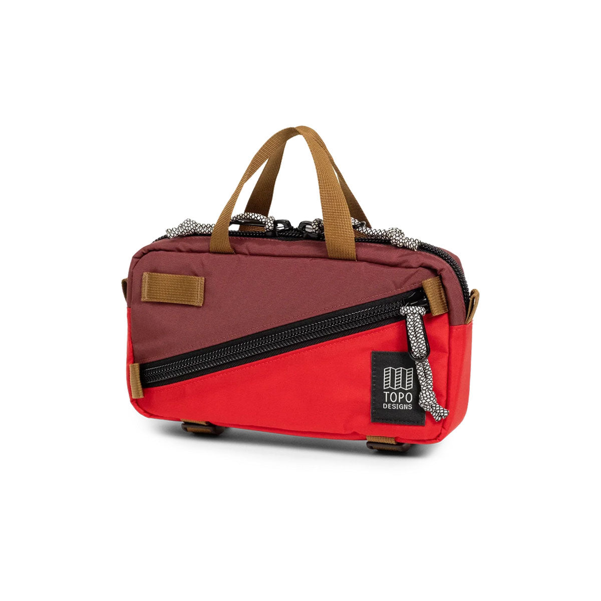 Topo Designs : Mini Quick Pack : Maroon/Salsa