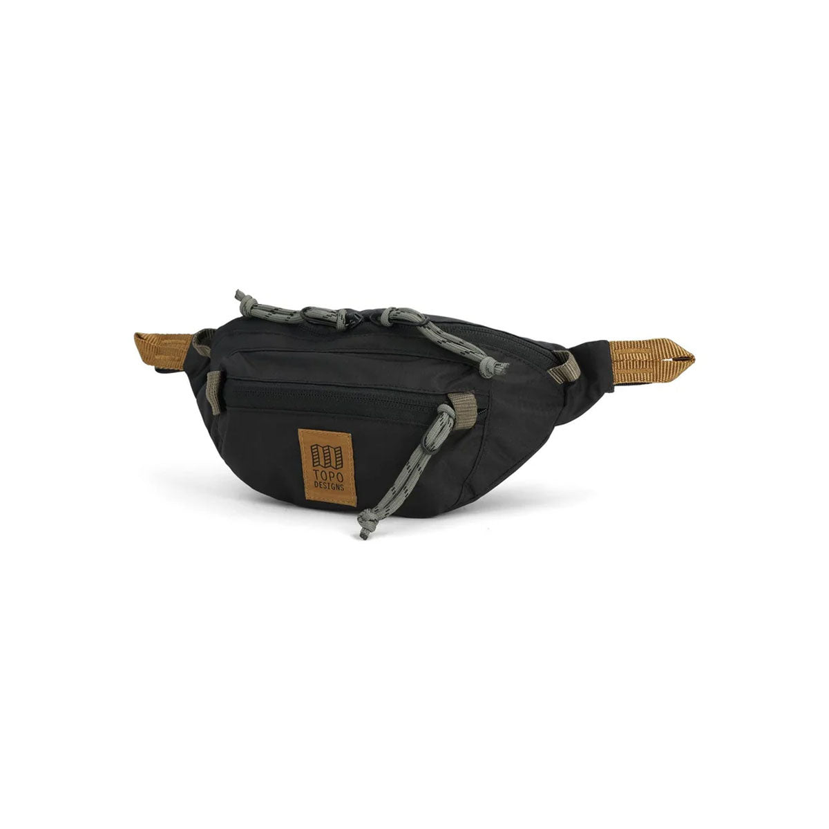 Topo Designs : Mountain Waist Pack : Black/Neutral