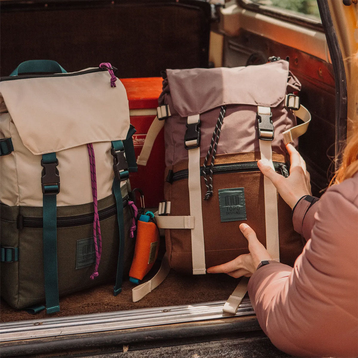 Topo Designs : Rover Pack Classic : Sea Pine/Mustard