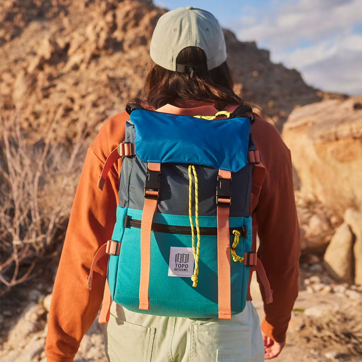 Topo Designs : Rover Pack Classic : Clay/Chocolate