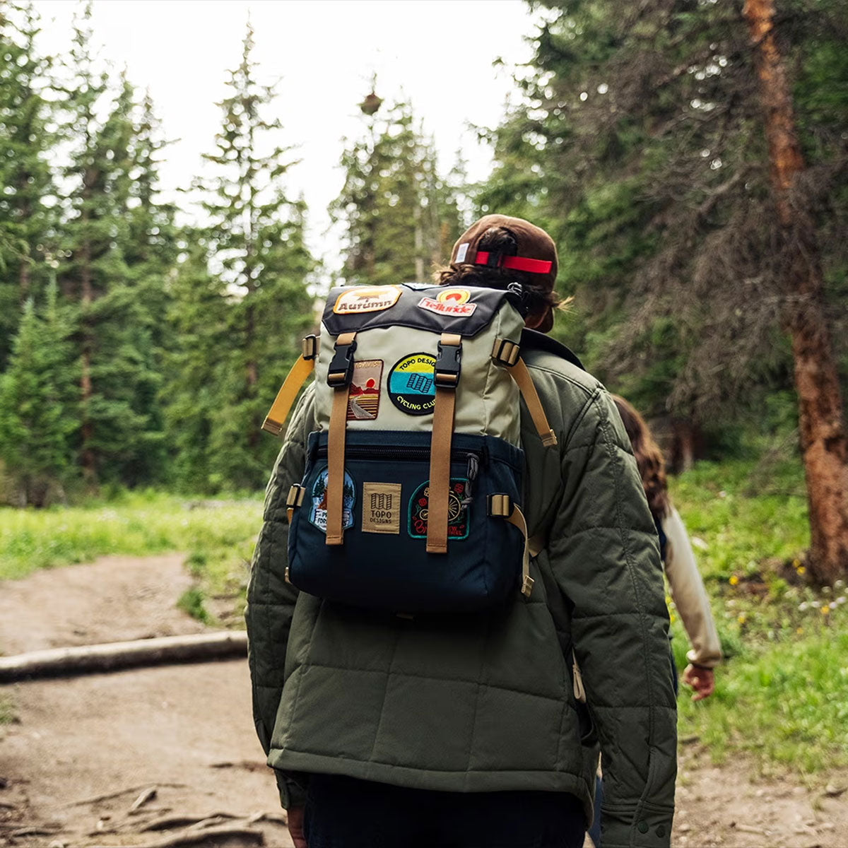 Topo Designs : Rover Pack Classic 20L : Black/Grid