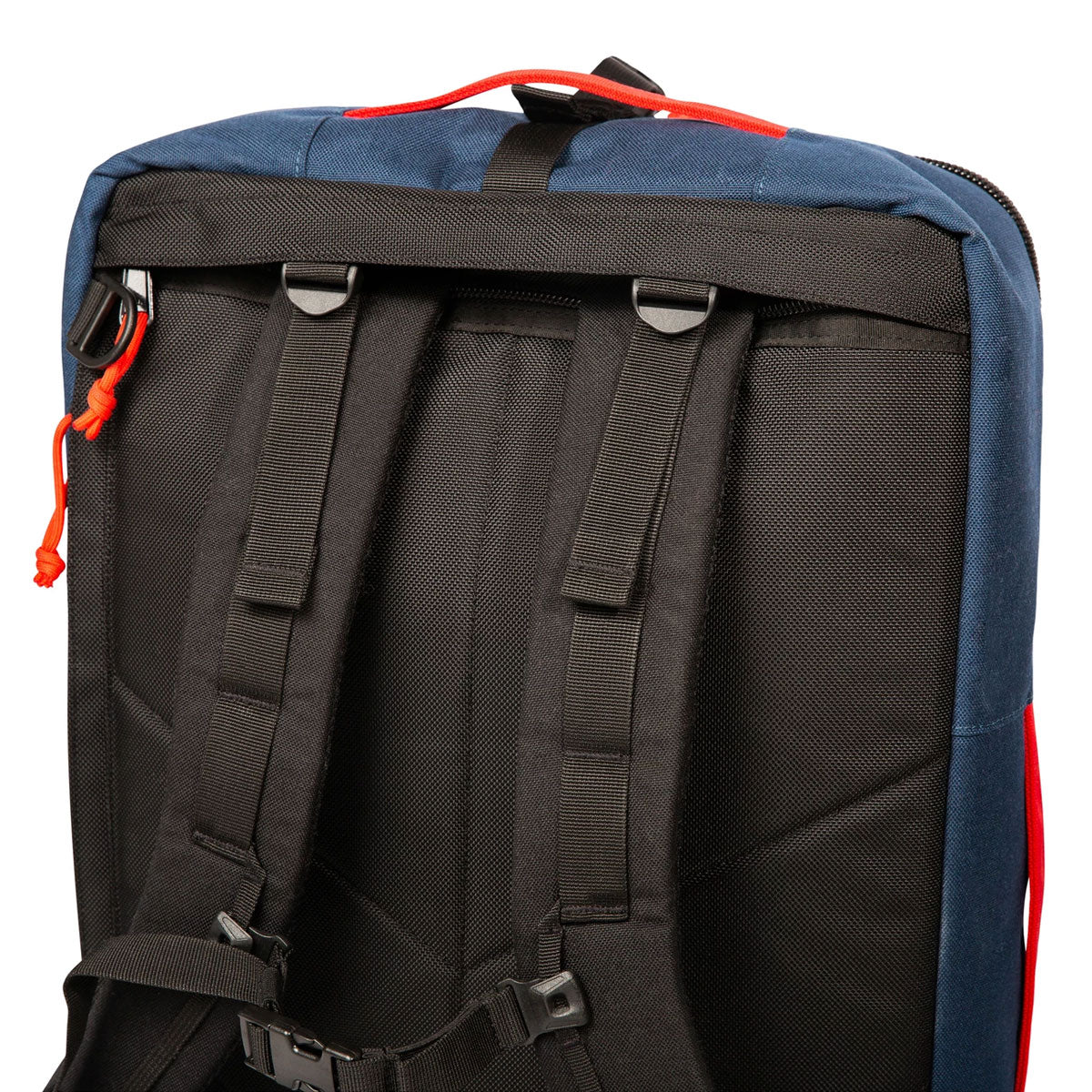 Topo Designs : Global Travel Bag 40L : Dark Denim/Burgundy