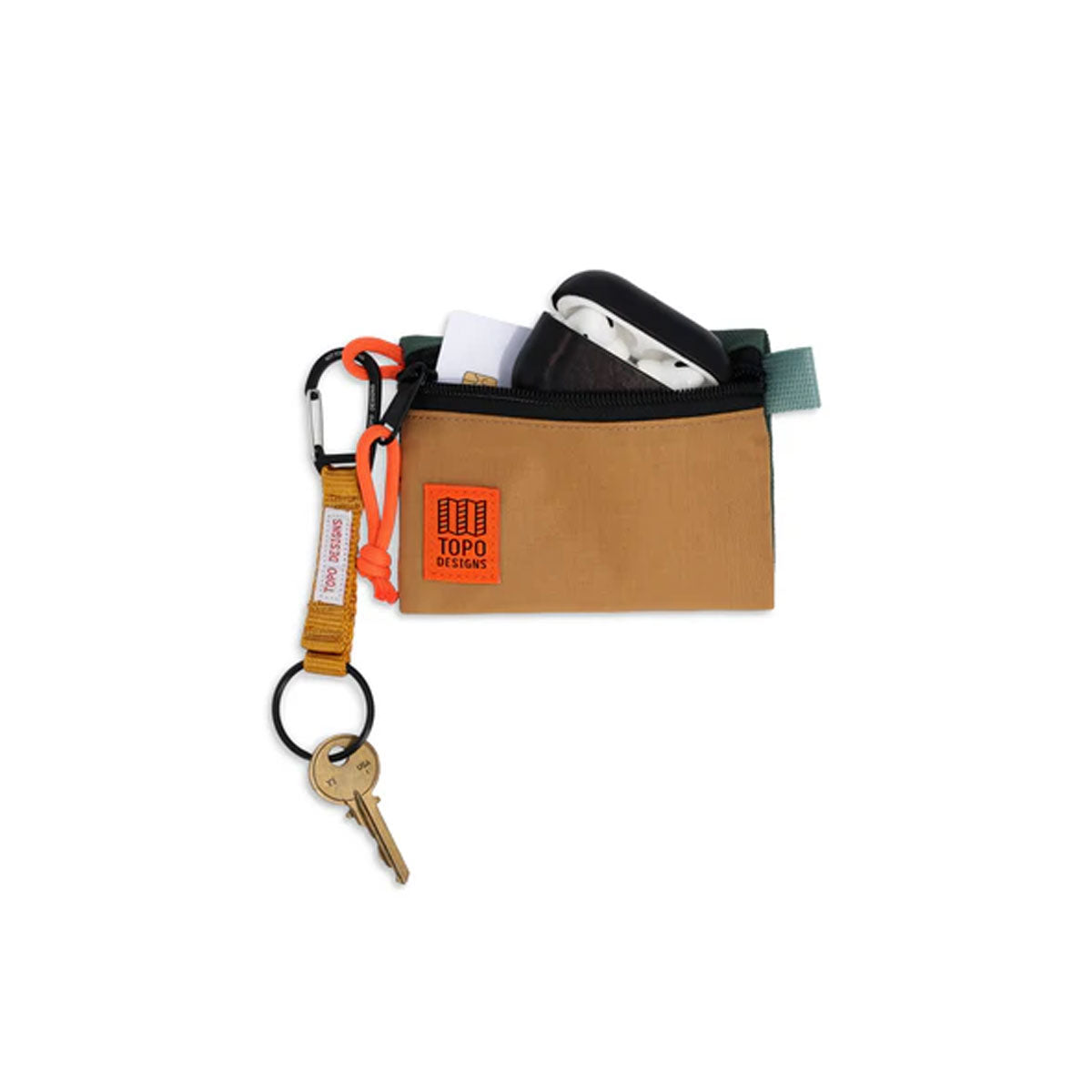 Topo Designs : Accessory Bag : Oil Green/Dark Pine