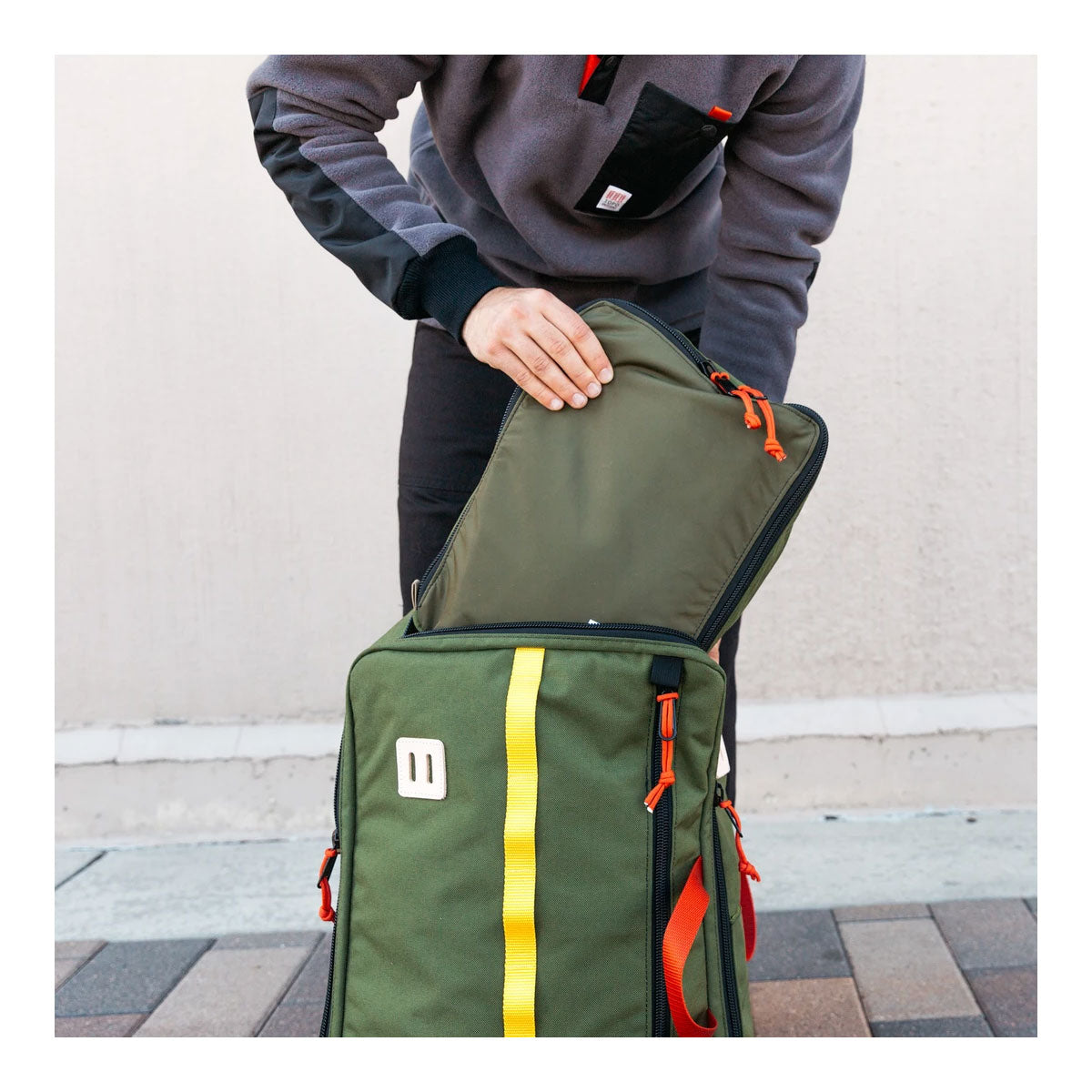 Topo Designs : Pack Bag 10L : Dark Khaki