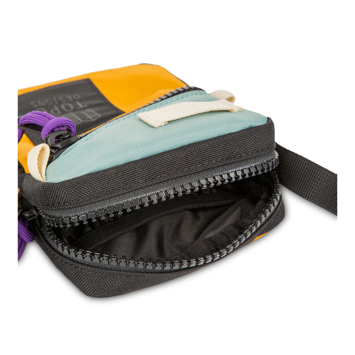Topo Designs : Mini Shoulder Bag : Maroon/Salsa