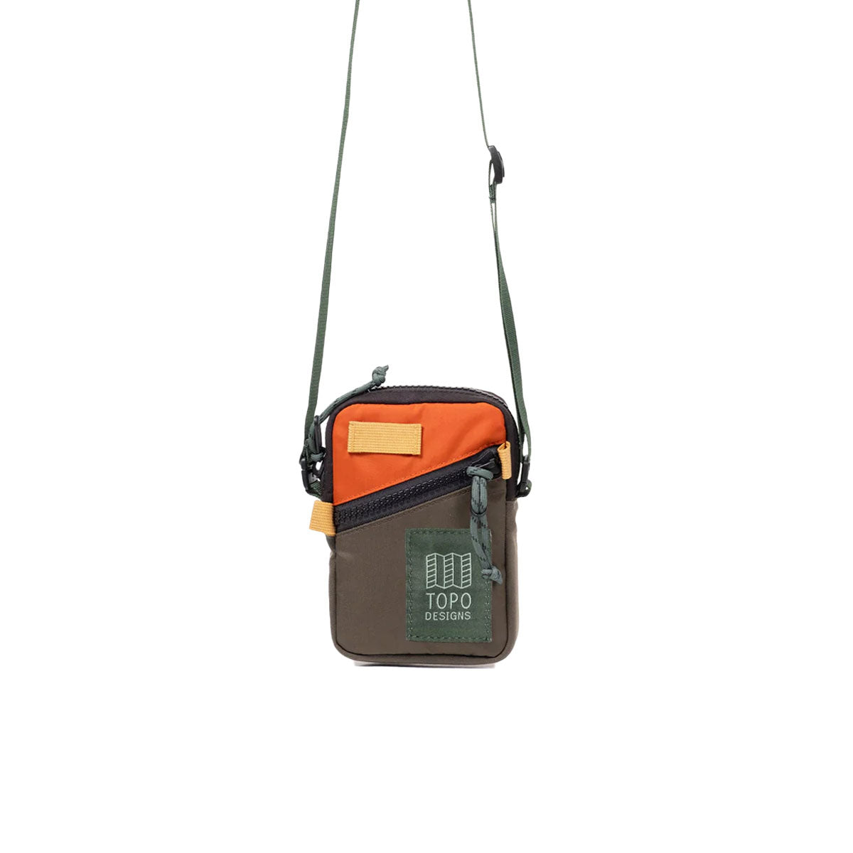 Topo Designs : Mini Shoulder Bag : Woodland/Terracotta