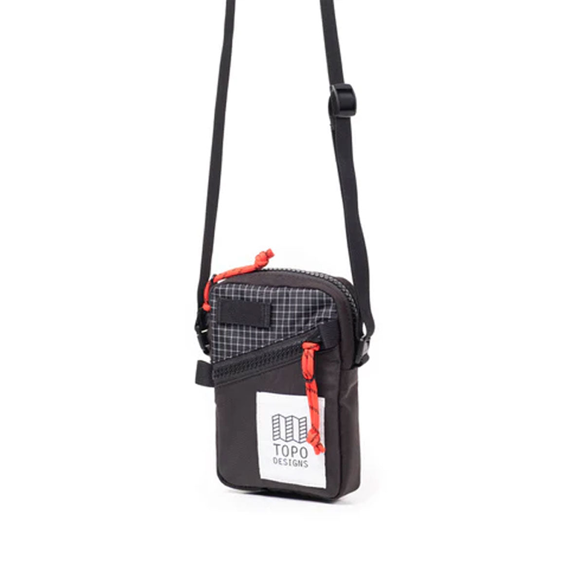 Topo Designs : Mini Shoulder Bag : Black/Grid