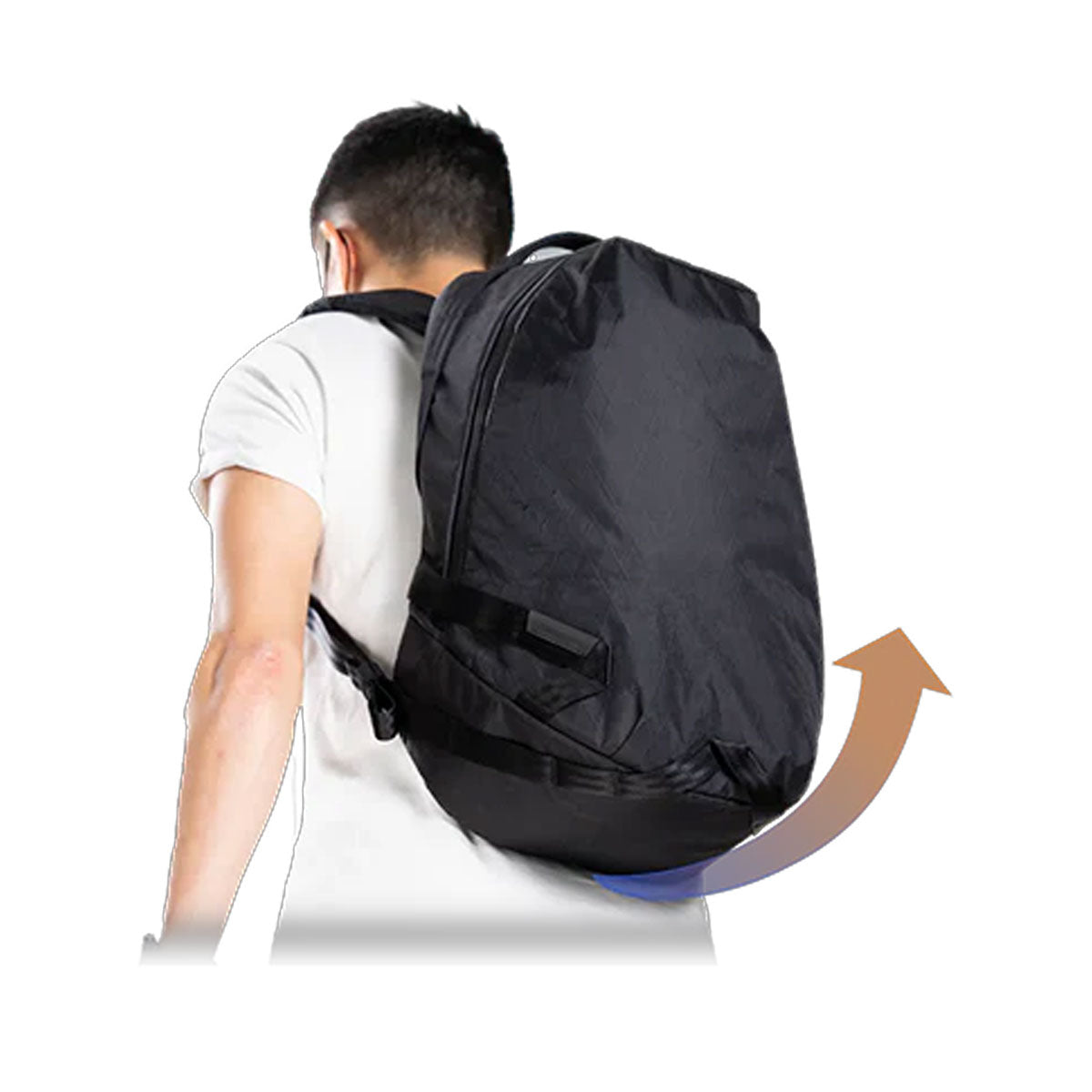 バッグ ABLE CARRY Daily Plus X-Pac Blac Daily Plus 21L Laptop Backpack by Able Carry | The Bag Creature