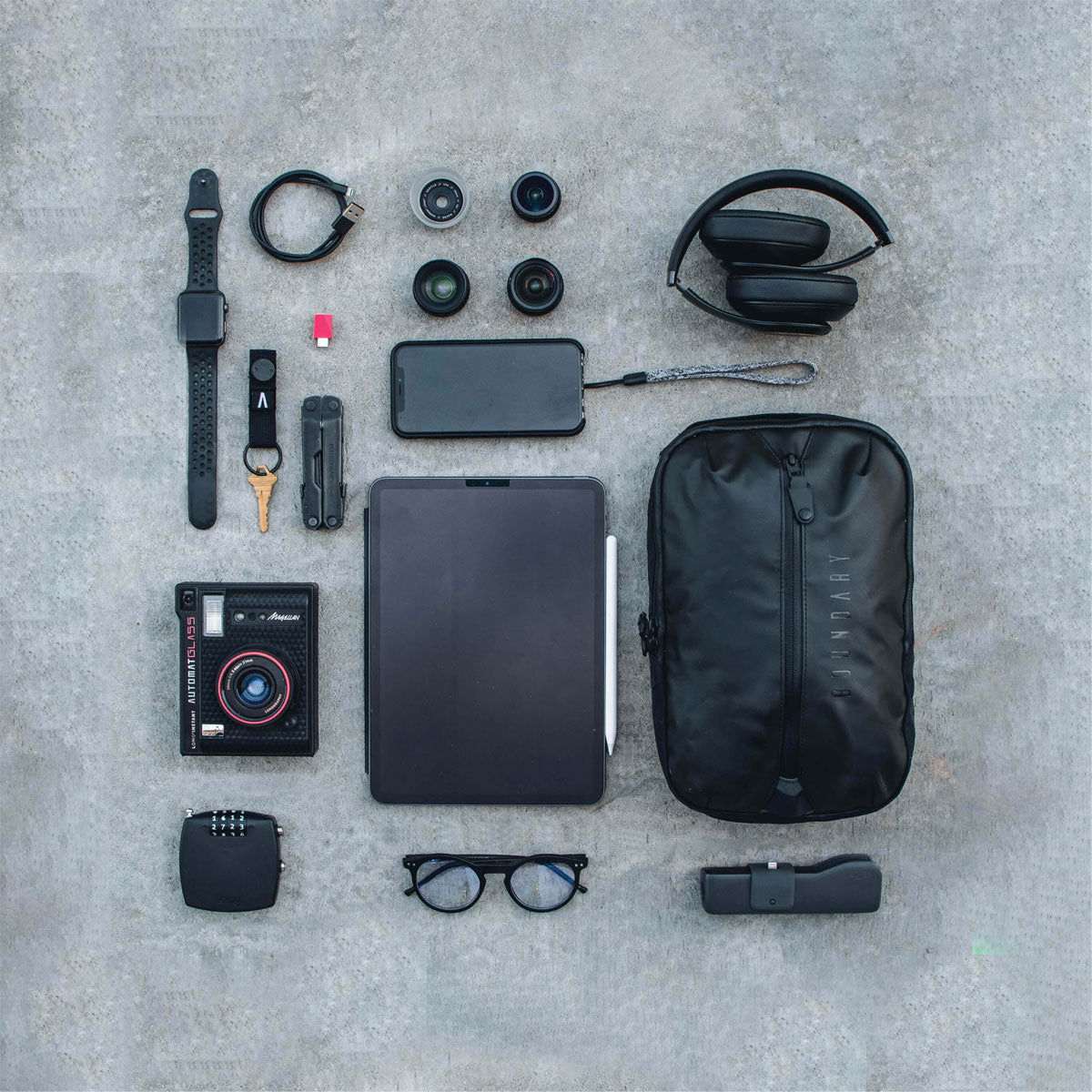 [PO] Boundary Supply : Aux Compartment X-Pac : Jet Black