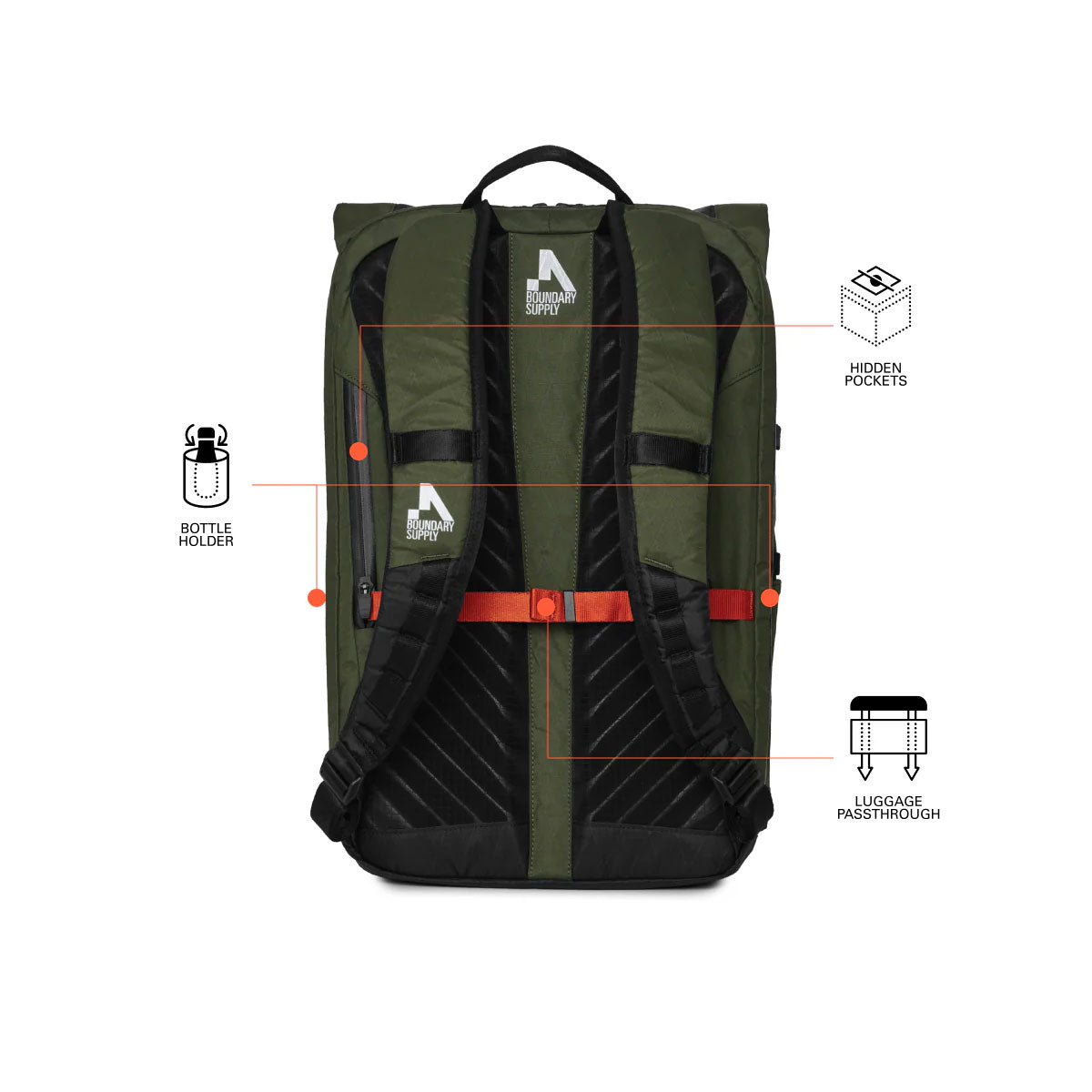 Boundary Supply : Errant Pack MK II 20L : X-Pac Black
