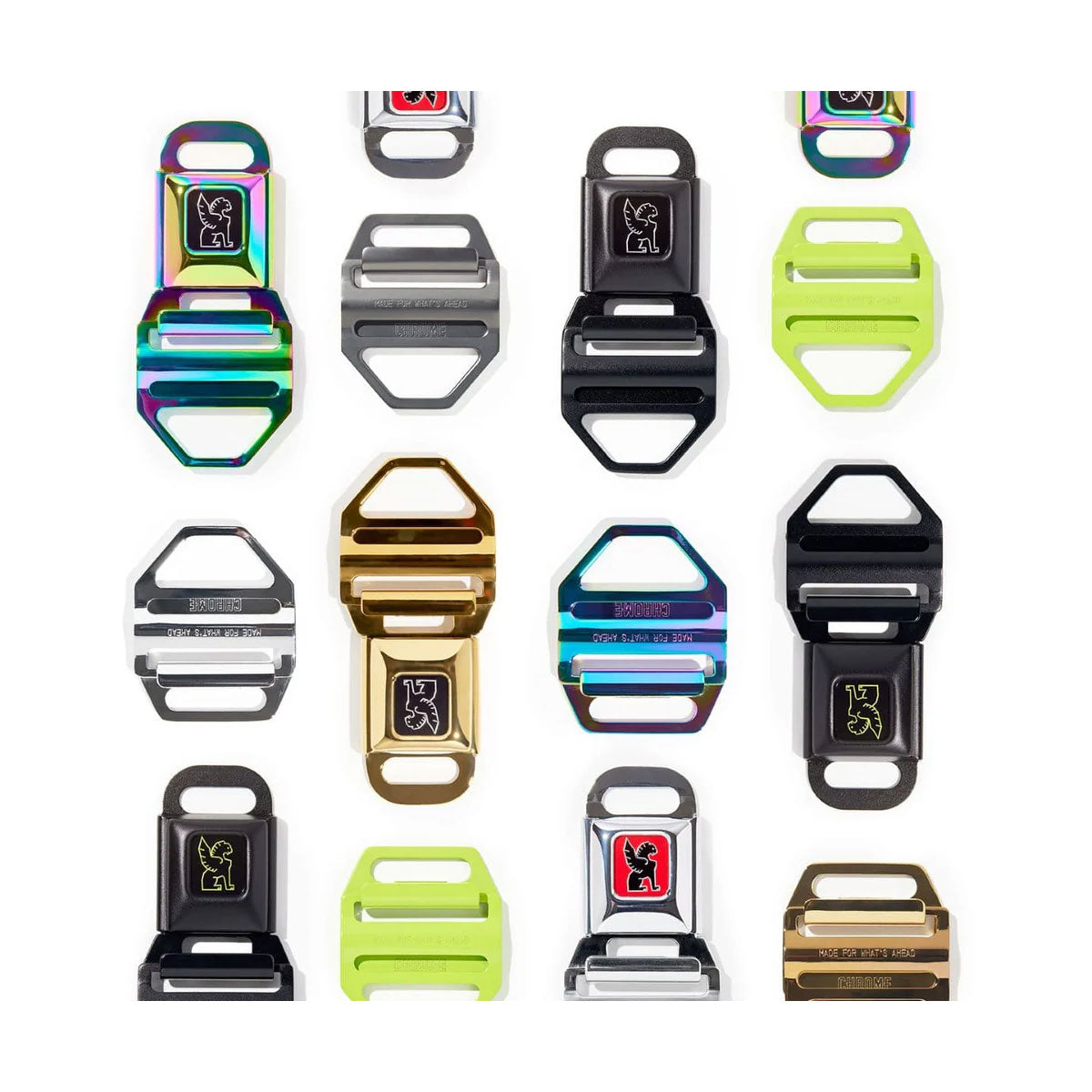 [PO] Chrome Industries: Seatbelt Buckle MD (1.5") : Red