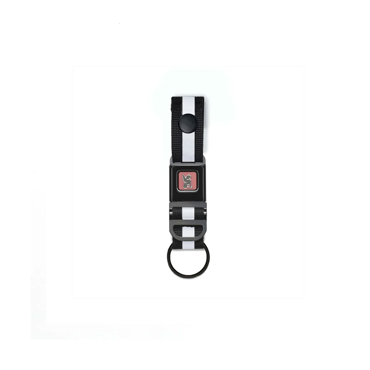 [PO] Chrome Industries : Mini Buckle Key Chain : Black/Red