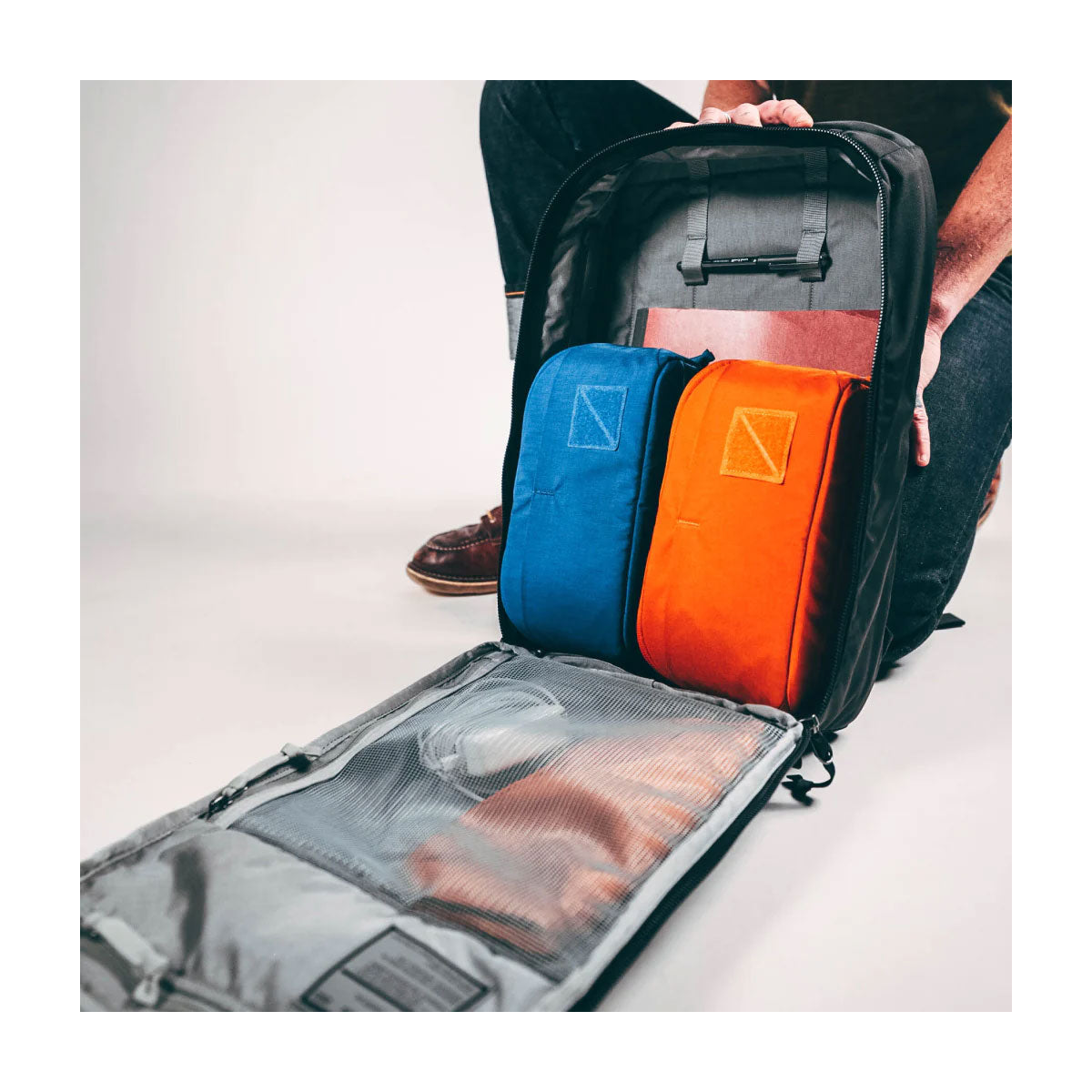 EVERGOODS : Civic Panel Loader 24L : Solution Dyed Black