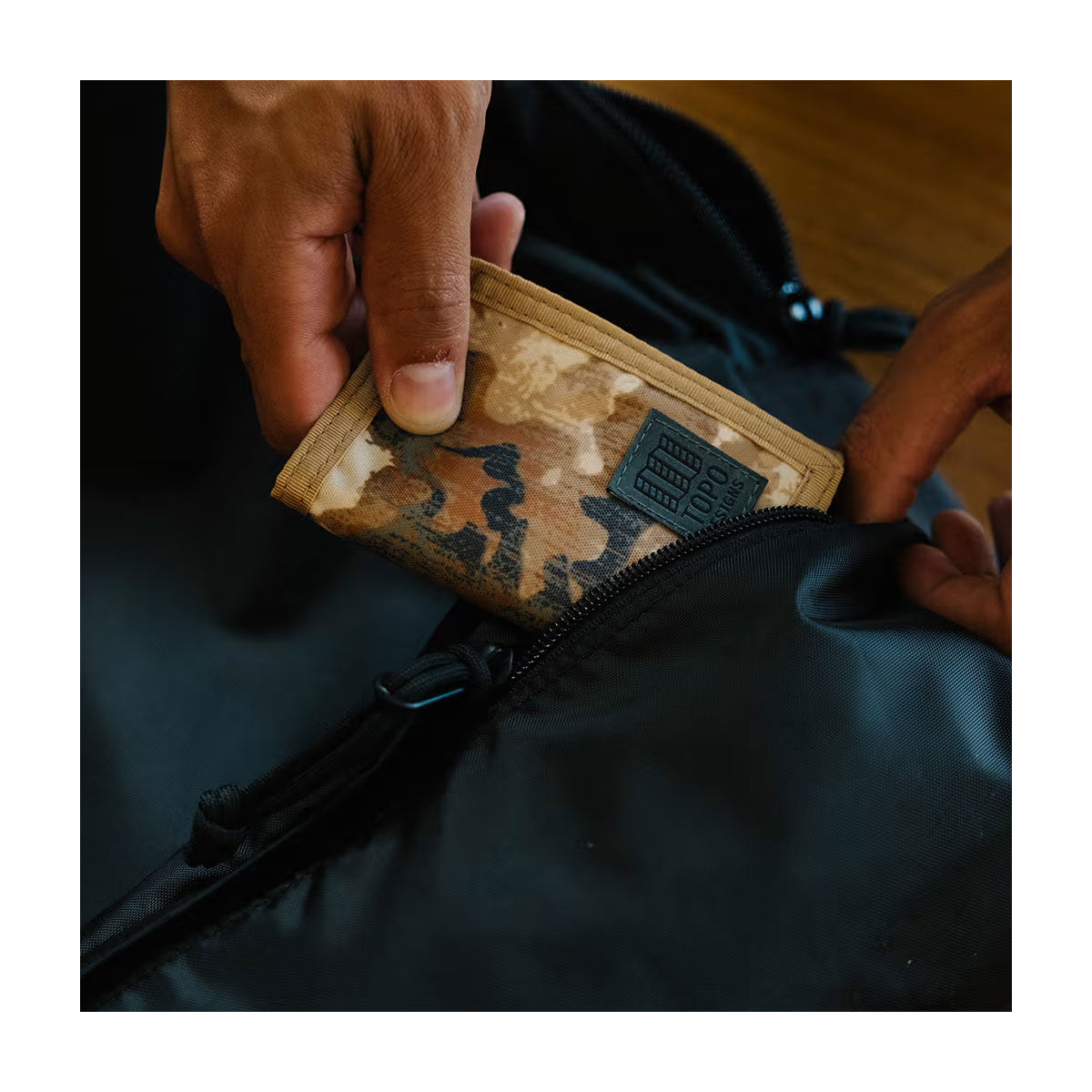 Topo Designs : Tri-Fold Wallet : Beetle