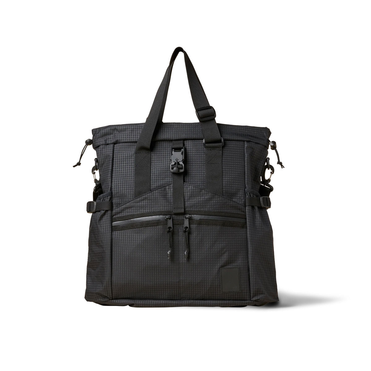 The Brown Buffalo : Conceal Tote 20L : UltraGrid™ 210D Nylon Black Grid