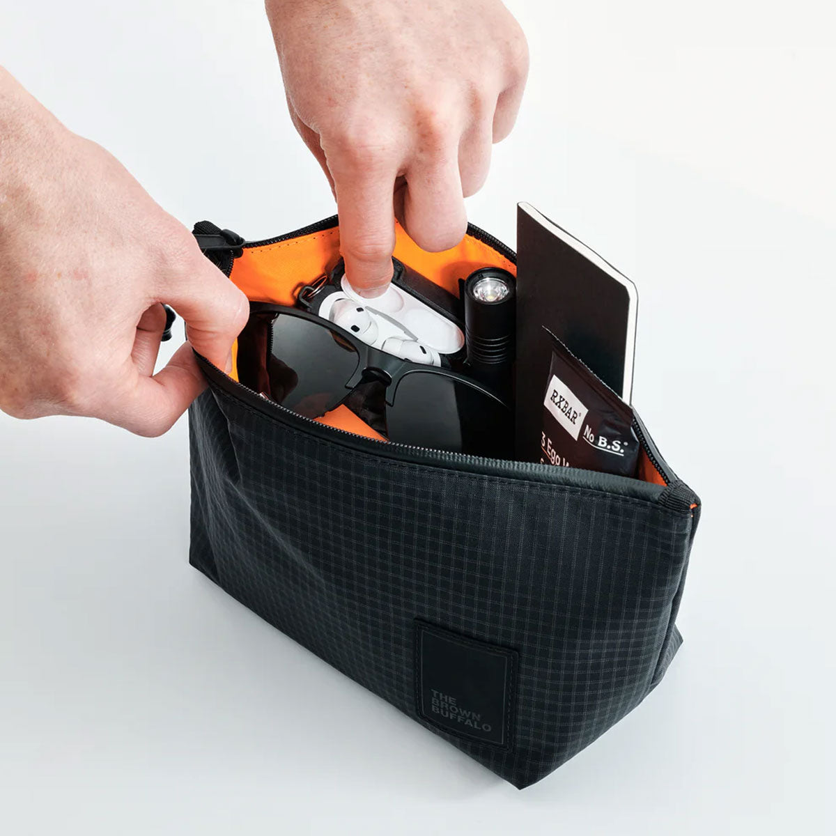 The Brown Buffalo : Dopp Kit : Ballistic Black