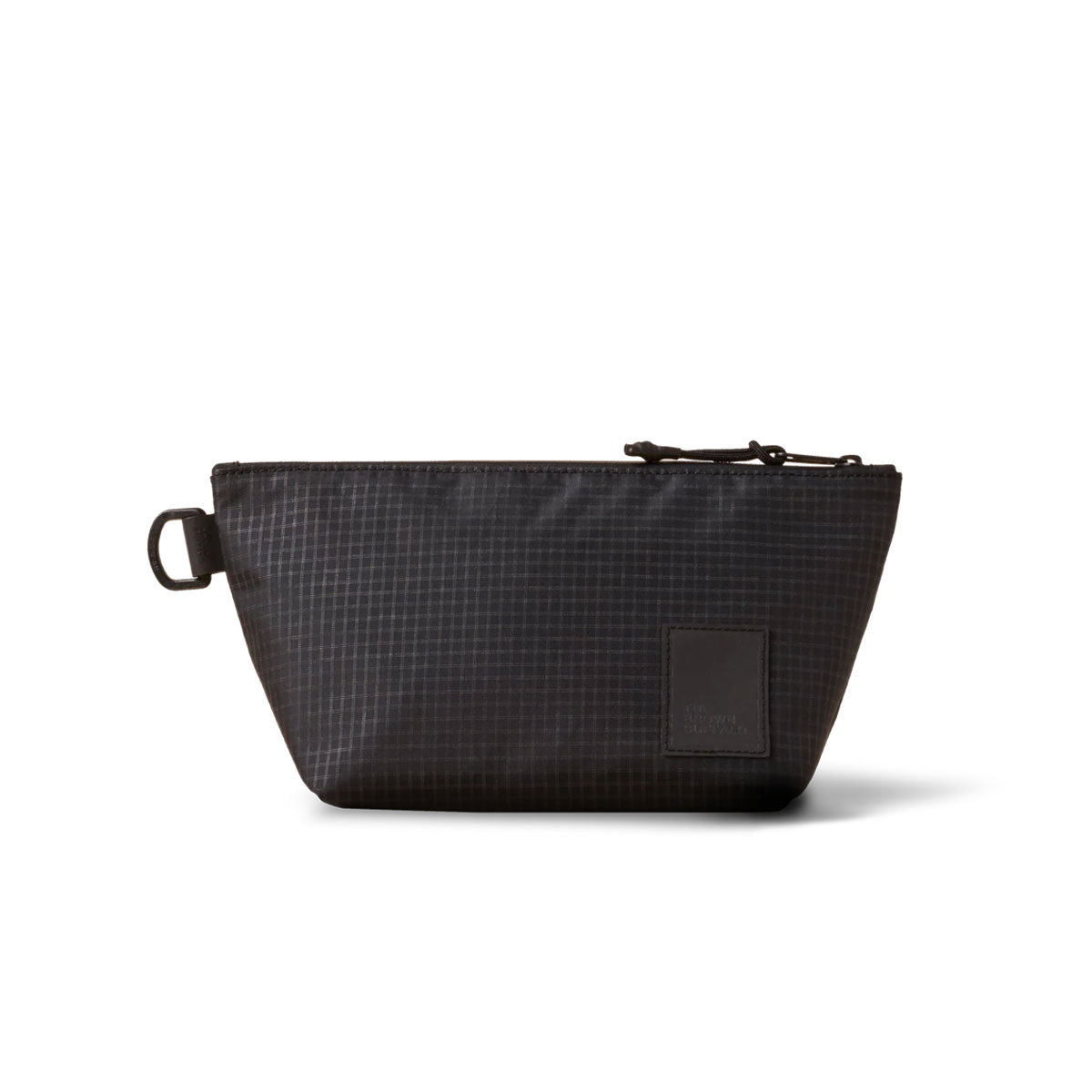 The Brown Buffalo : Dopp Kit : Black Grid