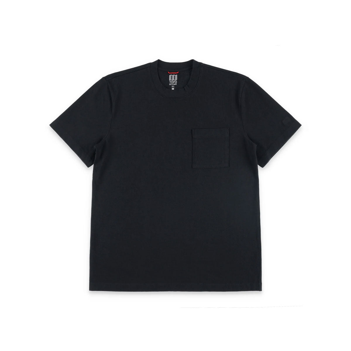 Topo Designs : Dirt Pocket Tee Men's : Black