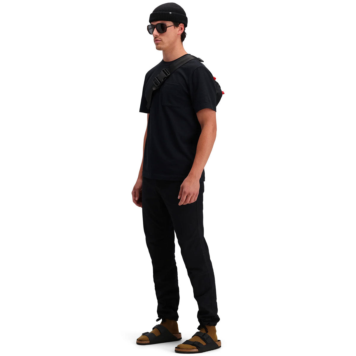 Topo Designs : Dirt Pocket Tee Men's : Black