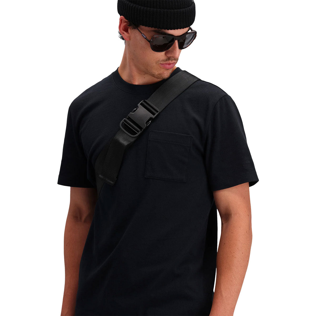 Topo Designs : Dirt Pocket Tee Men's : Black